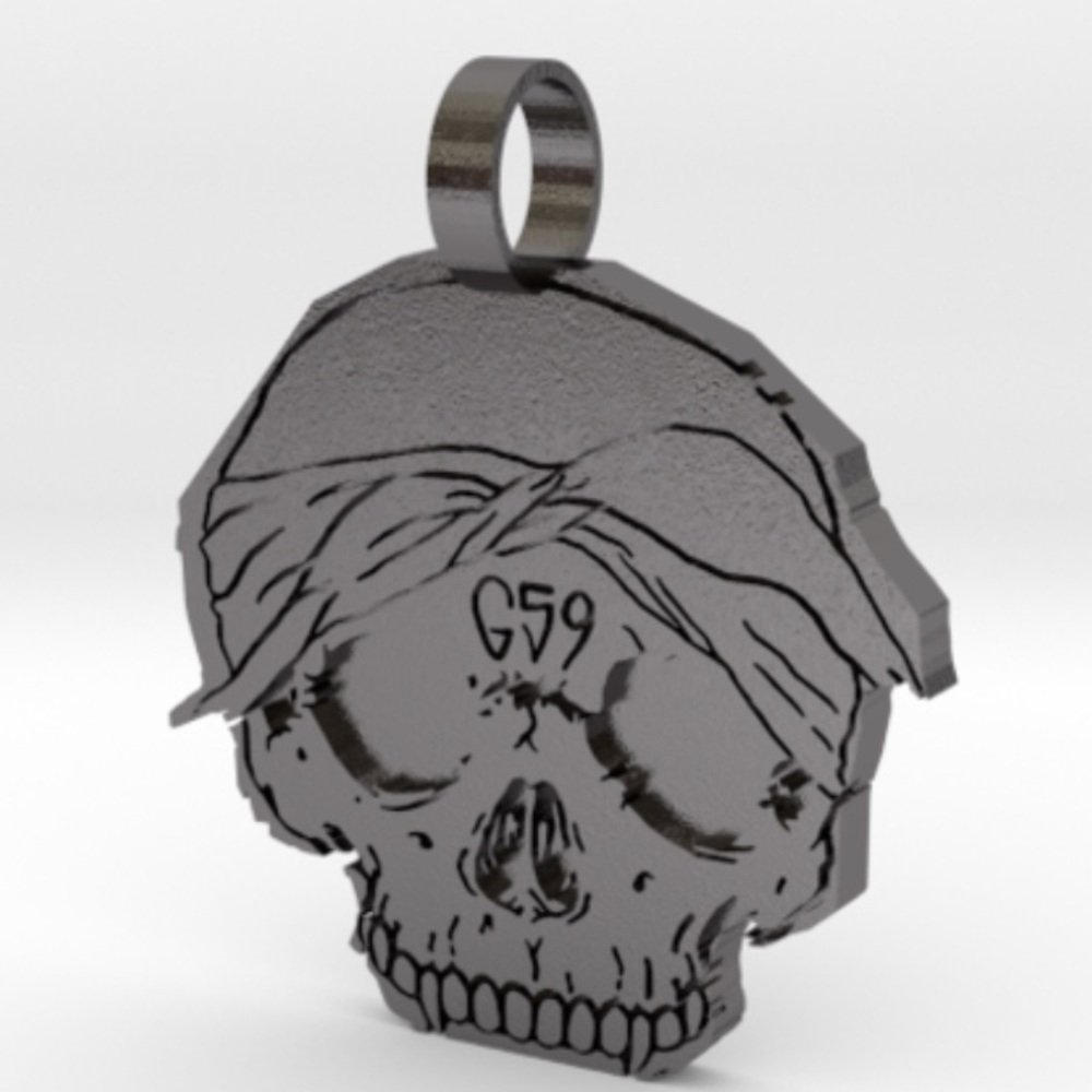 G59 Skull Pendant